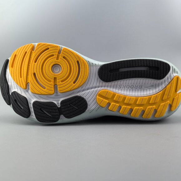 Brooks Glycerin Men's Misty Blue Gold sneakers - Picture 2 of 9